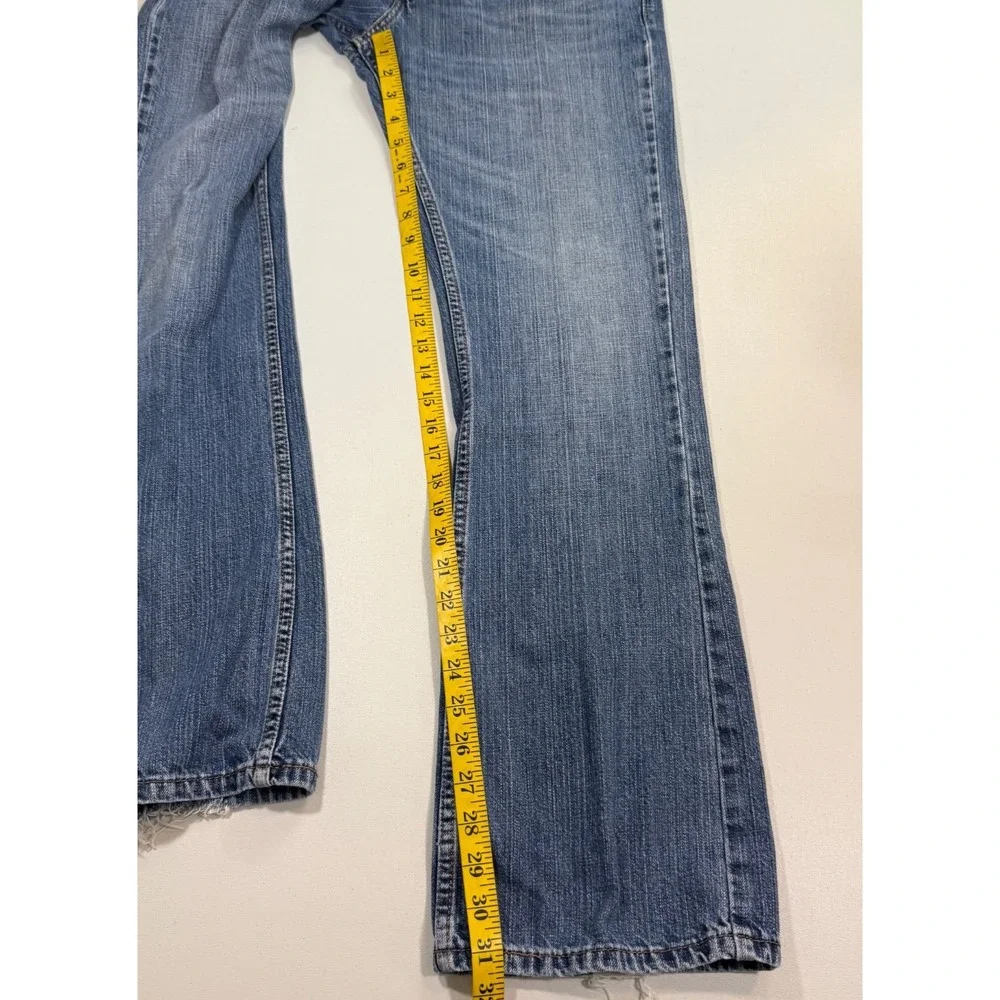 Levis Mens 527 Jeans 32x32 Medium Wash Denim Boot Cut Western Cowboy Work